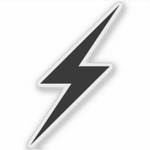 Black Lightning Bolt Of Anarchy 