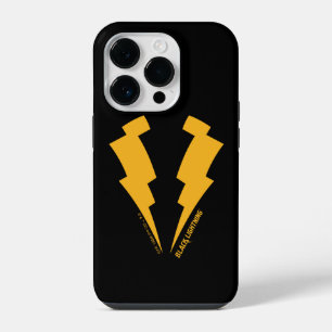 Black Lightning Bolts Graphic iPhone 14 Pro Case