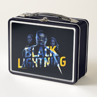 Black Lightning Heroes Graphic Metal Lunch Box