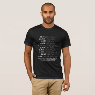 BLACK LIKE...(White Font) T-Shirt