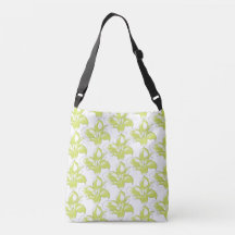 Black Lime Bold Floral Pattern