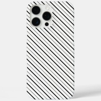 Black Line Geometry Simple iPhone 16 Pro Max Case