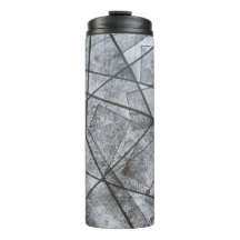 Black Lines white gray stripe rectangles abstract