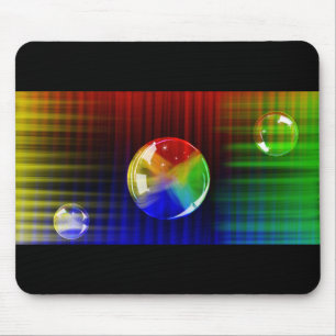 Black Lion Creations Bubbles Mouse Pad