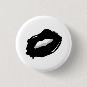 Black Lips Pop Art Pin