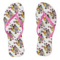 Black Liquorice Allsorts All Sorts Candy Flip Flop