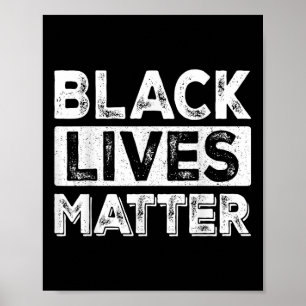 Black Lives Blm Human Rights Kids Men Women  Poster