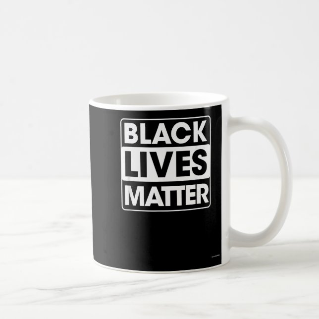 Black Lives Coffee Mug (Right)