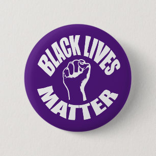 "BLACK LIVES MATTER" 2.25-inch 6 Cm Round Badge