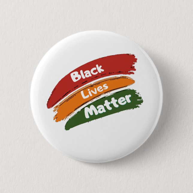 Black lives Matter  6 Cm Round Badge (Front)