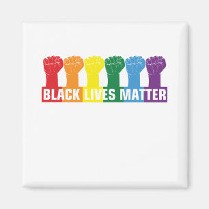 BLACK LIVES MATTER 6 MAGNET