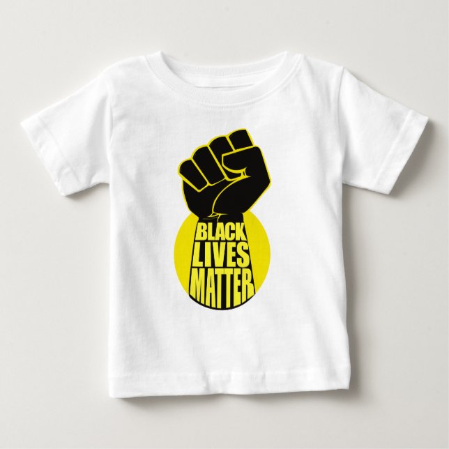 Black Lives Matter Baby T-Shirt (Front)