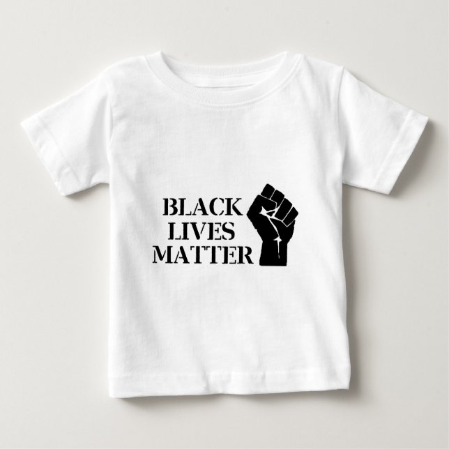 Black Lives Matter Baby T-Shirt (Front)