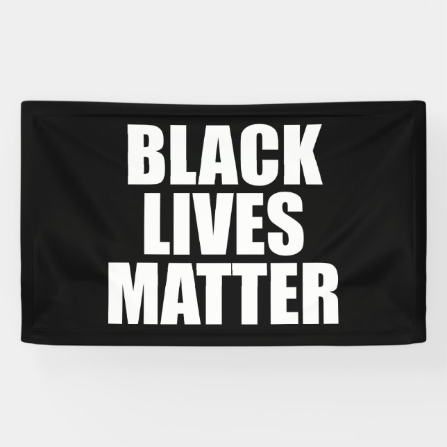 Black Lives Matter Banner (Horizontal)