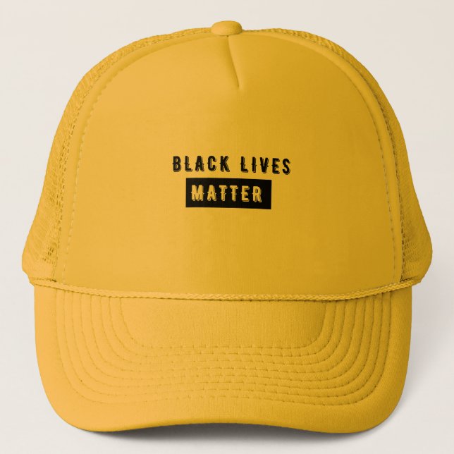 Black Lives Matter baseball,caps Trucker Hat (Front)