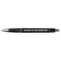 Black Lives Matter black and white text minimalist