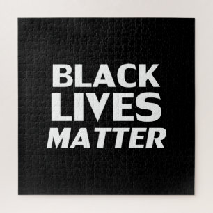 "black lives matter" black white - jigsaw puzzle