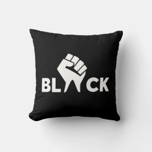 Black Lives Matter Black With Hand Cushion