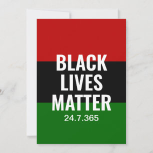 BLACK LIVES MATTER BLM BHM 24.7.365