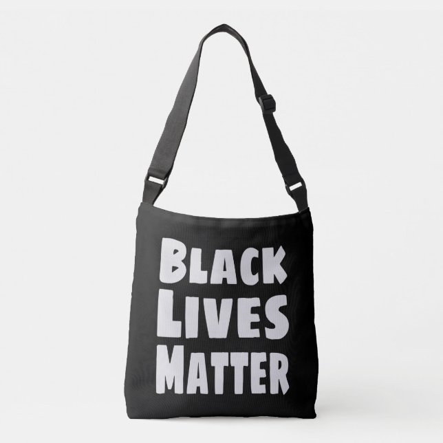 Black Lives Matter BLM Crossbody Bag (Front)