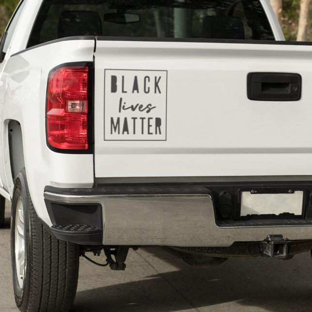 Black Lives Matter | BLM Race Equality Car Bumper (Creator Uploaded)