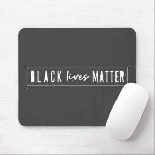 Black Lives Matter   BLM Race Equality Modern Mouse Pad
