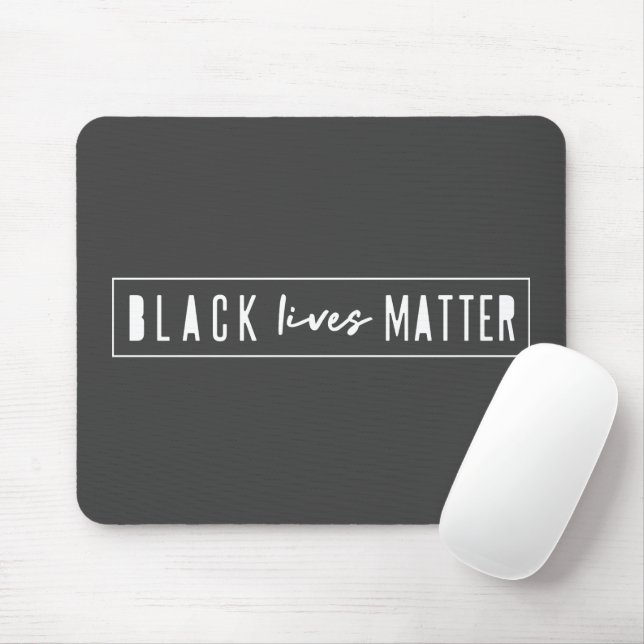 Black Lives Matter | BLM Race Equality Modern Mouse Pad (With Mouse)