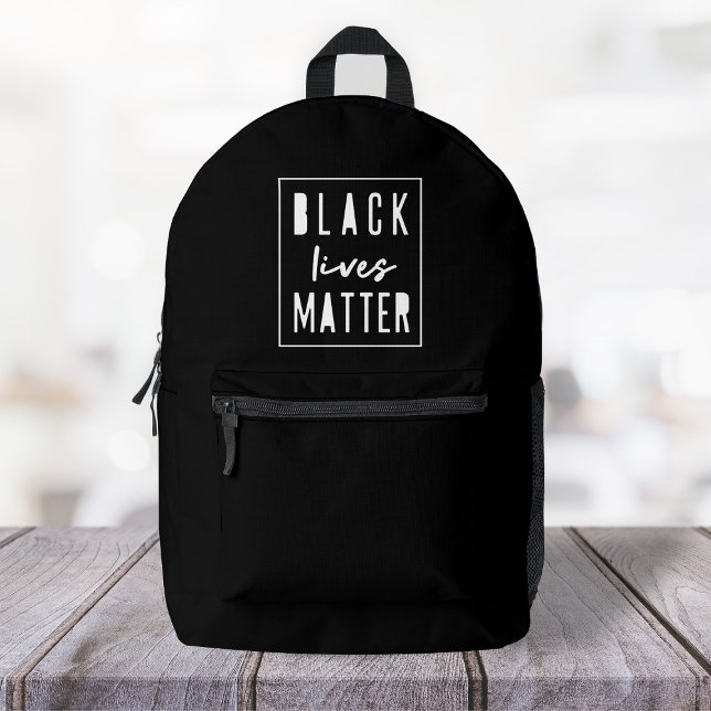Black Lives Matter | BLM Race Equality Modern Printed Backpack (Creator Uploaded)