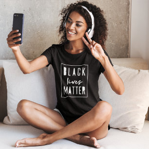 Black Lives Matter   BLM Race Equality Modern T-Shirt