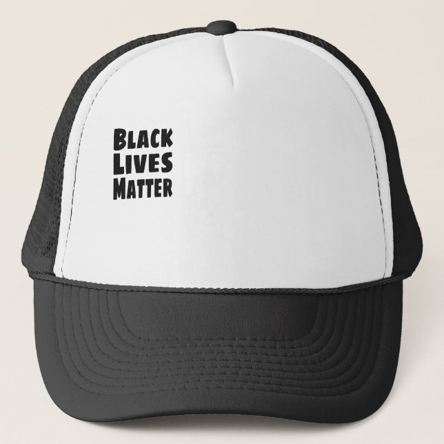 Black Lives Matter BLM Trucker Hat (Front)