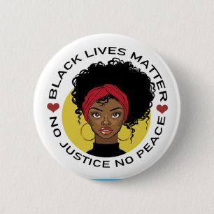 Black Lives Matter Button