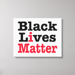 Black Lives Matter Canvas Print
