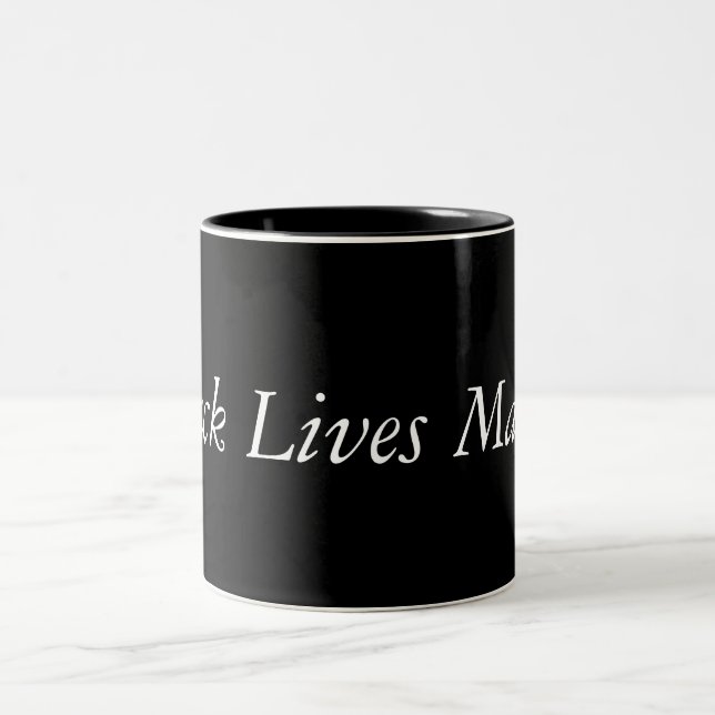 Black lives matter coffee mug (Center)