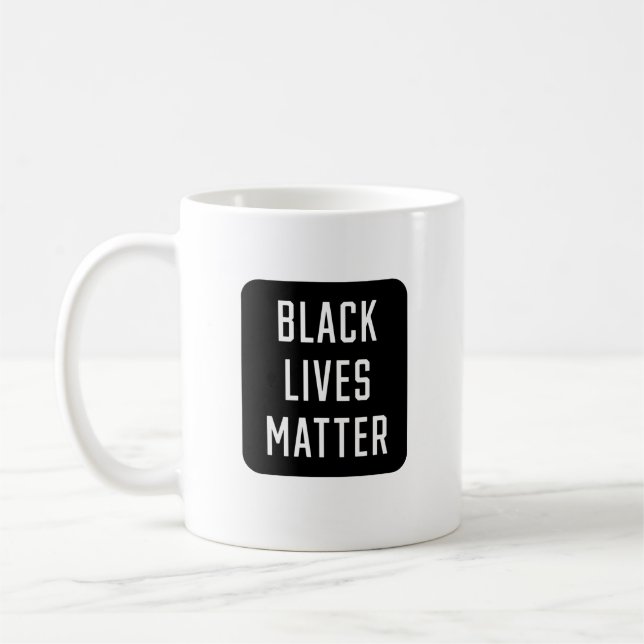 Black Lives Matter Coffee Mug (Left)