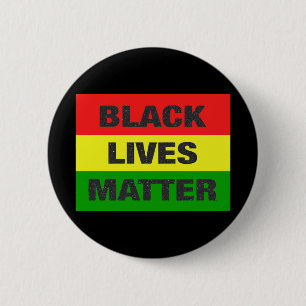 Black Lives Matter (color logo) 6 Cm Round Badge