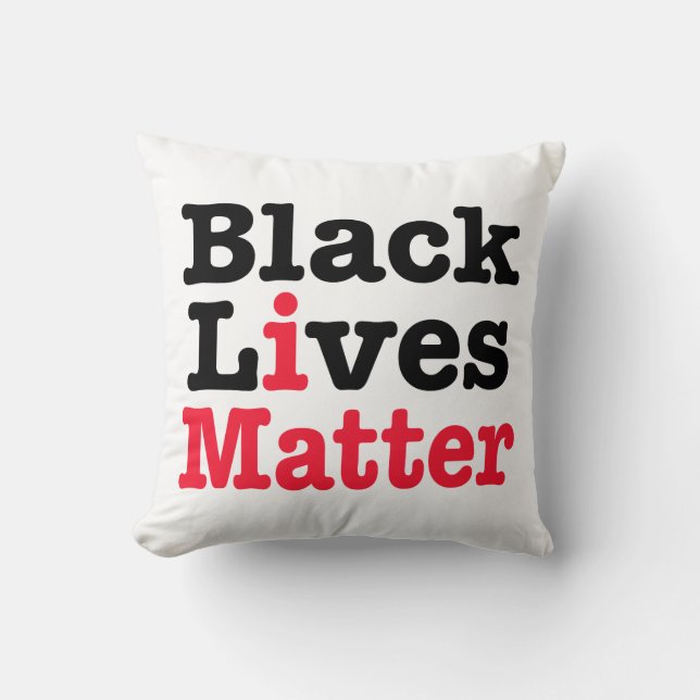 Black Lives Matter Cushion (Front)