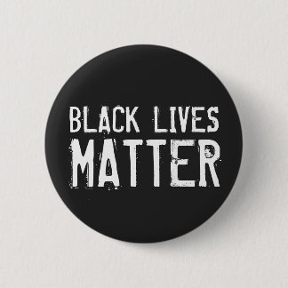 Black Lives Matter - Distressed Lettering 6 Cm Round Badge