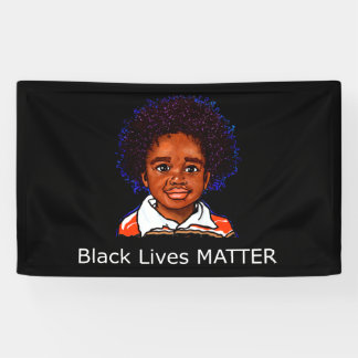 Black Lives Matter Family Child Boy Racism Son Banner