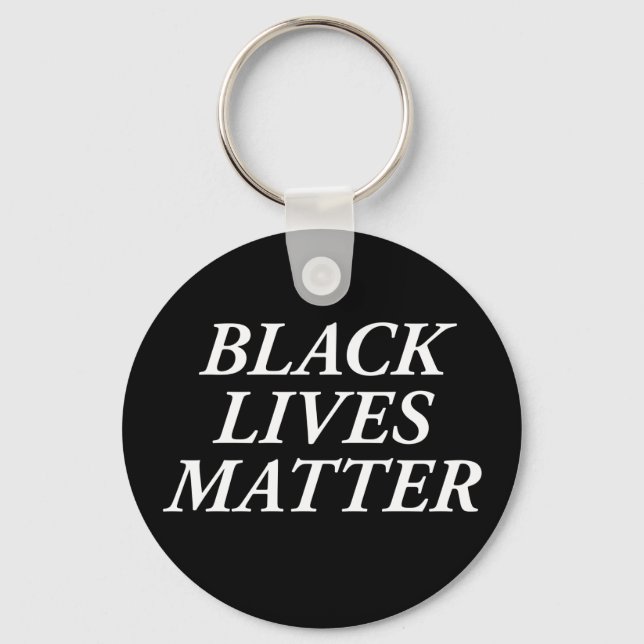Black Lives Matter Key Ring (Front)
