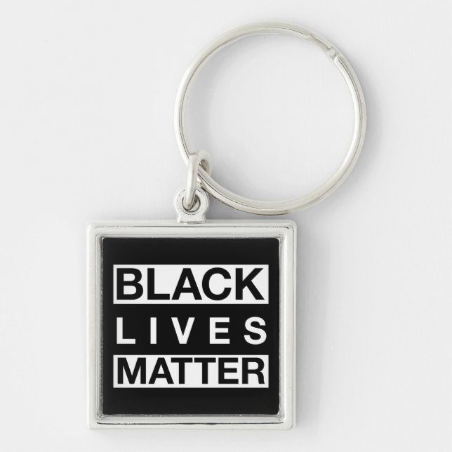 Black Lives Matter Key Ring (Front)