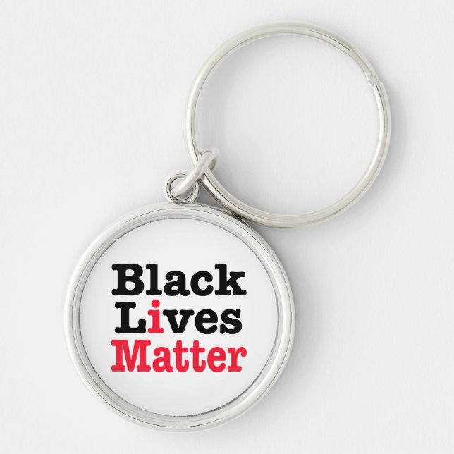 Black Lives Matter Key Ring (Front)