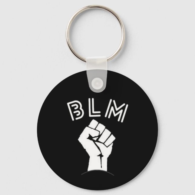 Black Lives Matter Key Ring (Front)