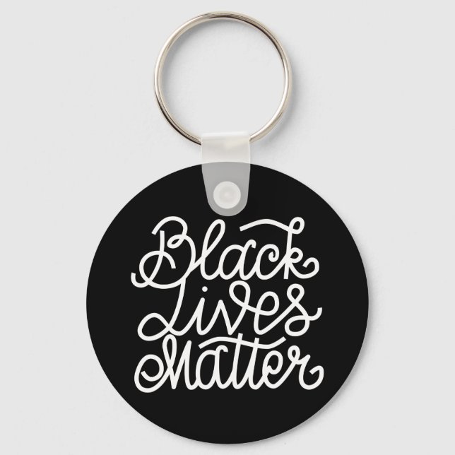 Black Lives Matter Key Ring (Front)