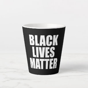 Black Lives Matter Latte Mug