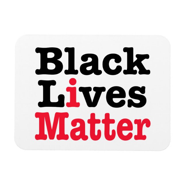 Black Lives Matter Magnet (Horizontal)