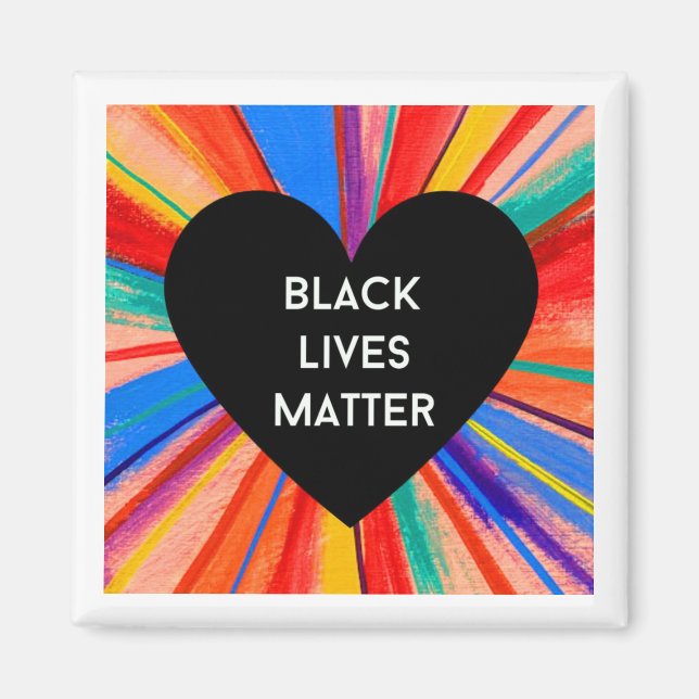 BLACK LIVES MATTER magnet (Front)