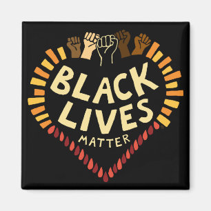 Black Lives Matter Magnet ~ dark