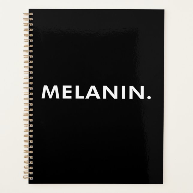 Black Lives Matter Melanin Planner (Front)