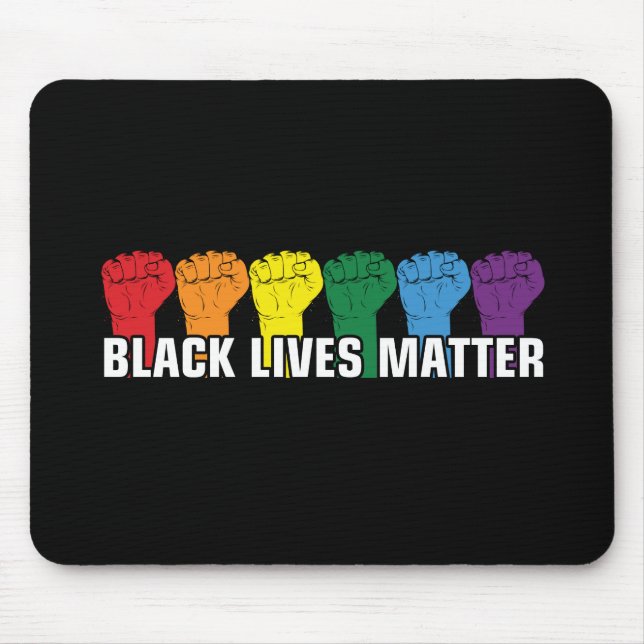 BLACK LIVES MATTER MOUSE PAD (Front)