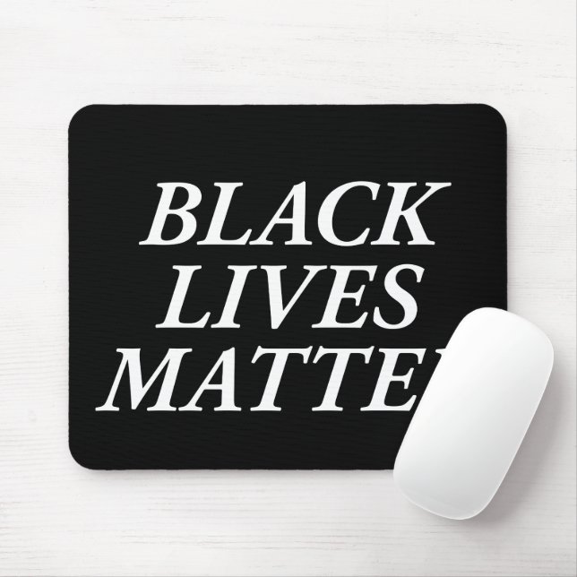 Black Lives Matter Mouse Pad (With Mouse)